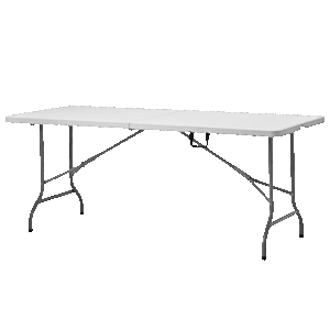 Sammenleggbart bord 180x76x74 cm