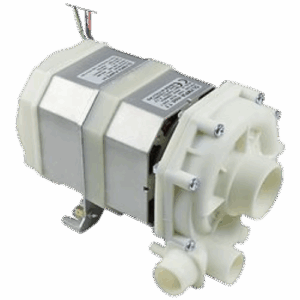 Pumpeinntak ø 50 mm utløp ø 30 mm type T7 230V 50Hz 1 fase 0,52 kW 0,71 hk L 230 mm