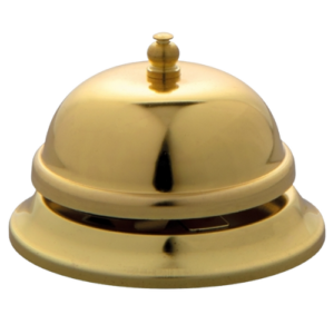 Resepsjonsklokke / bjelle Ø9cm