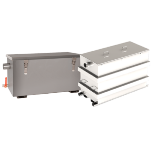 Fettutskiller i rustfritt stål for storkjøkken – WALPOL WNG-serie