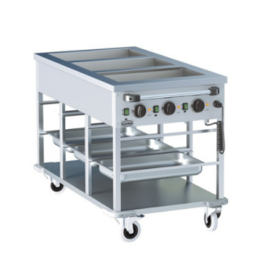 Combisteel Bain-Marie vogn 3 x 1/1 GN