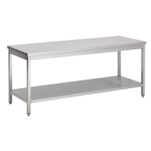 Combisteel arbeidsbenk med underhylle, 900 x 800 mm