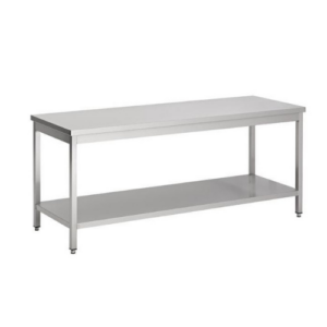 Combisteel arbeidsbord med underhylle, 600 x 700 x 600 mm