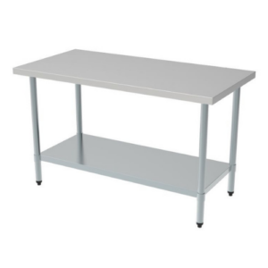 Combisteel arbeidsbord med bunnhylle, 2000 x 700 mm
