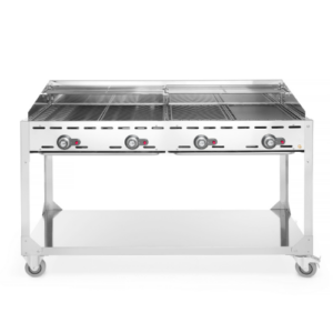 HENDI Green Fire gassgrill med 4 brennere