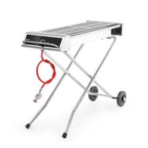 HENDI Xenon Pro gassgrill med sammenleggbart understell