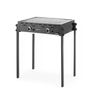 HENDI Roast-Master Pro Black gassgrill med 2 brennere