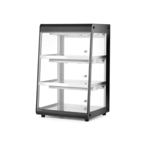 HENDI oppvarmet benkevitrine med 3 nivåer, 500 W