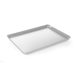HENDI presentasjonsbrett i aluminium, 400 x 300 x H20 mm