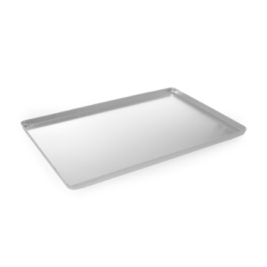 HENDI presentasjonsbrett i aluminium, 400 x 300 x H20 mm