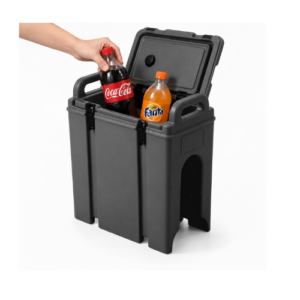 HENDI-isolert drikkedispenser med kran 9,4 L