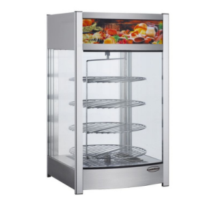 Combisteel roterende varmevitrine, 97 liter