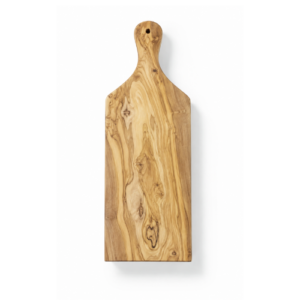 HENDI Ostebrett i oliventre med håndtak, 400 x 140 mm