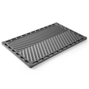 HENDI grillplate i støpejern GN 1/1