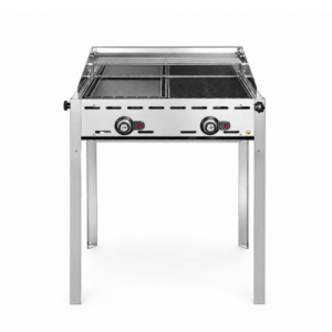 HENDI Green Fire gassgrill med 2 brennere