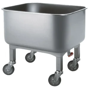 Virtus - Mastro vaskevogn med tappekran, 80 liter ,  600 x 500 x 600 mm