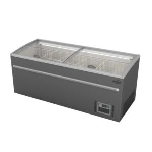 CombiSteel fryseboks 2100 mm med automatisk avriming, grå \  2100 mm x 850 mm x 870 mm