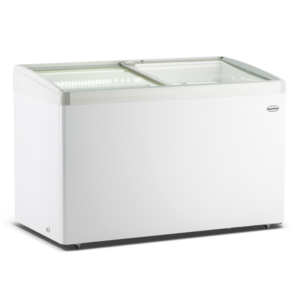 Combisteel Lotte-396 fryseboks med skyveglass, 396 liter