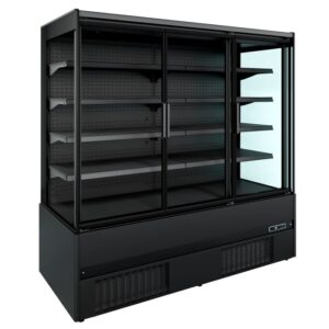 Combisteel Jamie 1.9 kjølemonter med 3 glassdører, 613 liter \ 1935 x 665 x 1920 mm