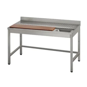 Mastro DTLC714 kjøttbearbeidingsbord med skjærebrett, 1400 mm