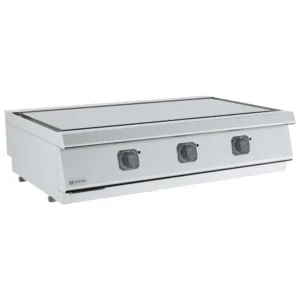 Elektrisk teppanyaki stekeplate, 2 soner, Mastro MS712TYET