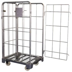 Virtus CRP6 gittervogn med 2 dører, 570 x 685 x 1300 mm