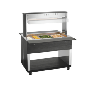 Bartscher Max 311-Hot A buffetvogn med vannbad, 3 x GN 1/1 ,  1 170 x 1 250 x 1 510 mm