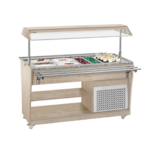 Bartscher Max 311-Hot A buffetvogn med vannbad, 3 x GN 1/1 ,  1 170 x 1 250 x 1 510 mm