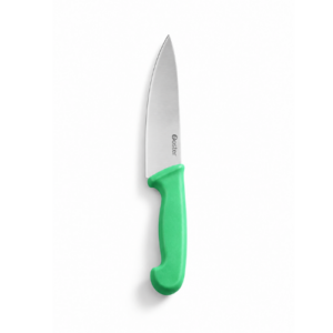 HENDI HACCP-kniv med grønt PP-håndtak