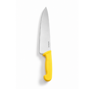 HENDI HACCP kokkekniv, gul, 240 mm