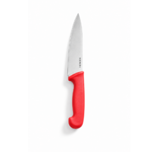 HENDI HACCP kokkekniv, rød, 180 mm