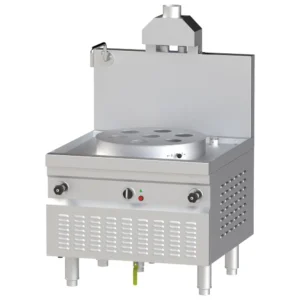 Mastro NGSB990CE gassdrevet dampriskoker med dim sum-sett, 42 kW