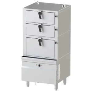 Mastro NESCD990 elektrisk dampkoker med 3 kamre, 27 kW