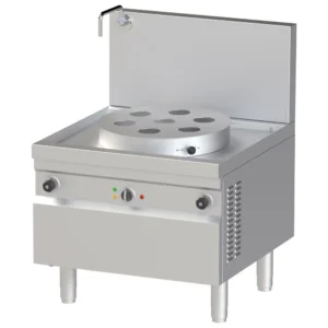 Mastro NESB990 elektrisk dampkoker for ris og dim sum, 7 beholdere, 27 kW