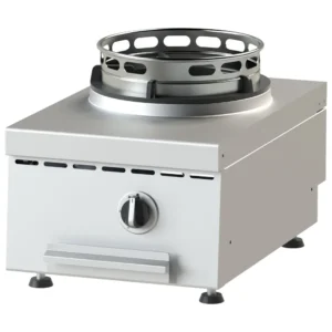 Mastro AHA0011 gassdrevet wokkomfyr, bordmodell med 1 brenner, 11,5 kW