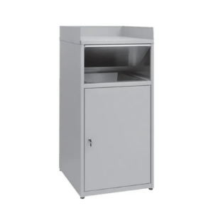 Mastro avfallsstasjon for tømming av fastfoodbrett , 625 x 600 x 1255 mm