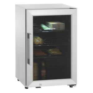 Bartscher GTK3-121 glassdørkjøleskap, 63 liter