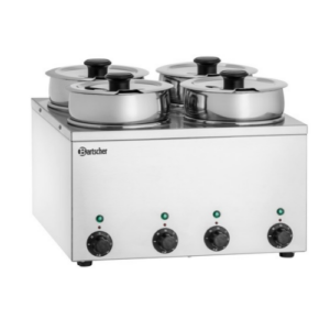 Bartscher Bain-Marie Hotpot med 4 gryter à 3,5 liter