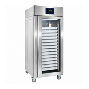 Virtus Excellence fryseskap for bakeri 850 liter med glassdør , 820 x 920 x 2080 mm