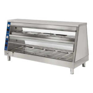 Mastro bain-marie matvarmer med 2 nivåer, 5 x GN 1/1 + 5 x GN 2/3 , 1800 x 691 x 932 mm